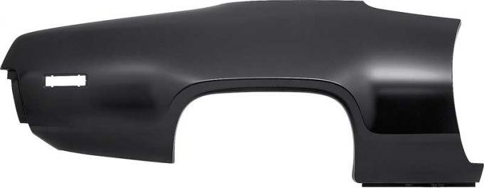 OER 1971 GTX, Road Runner, Satellite, Quarter Panel Repair Skin, RH, EDP Coated MM1202A