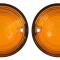 OER 1968-69 Dodge Coronet, Park Lamp Lenses, Pair MB2121