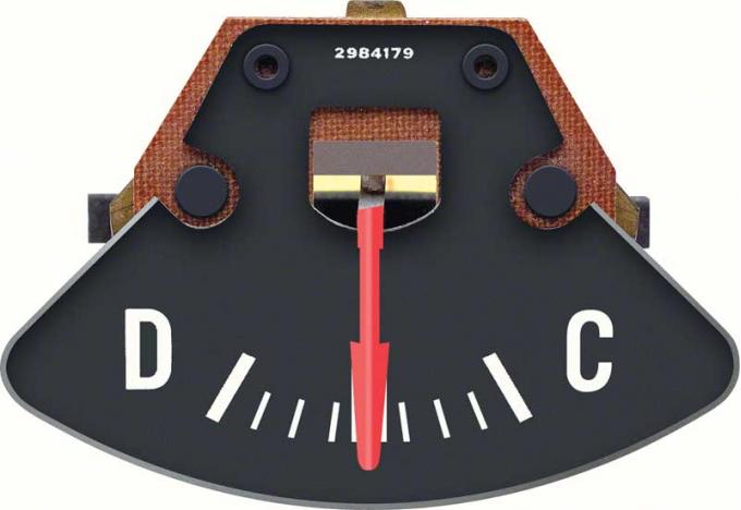 1970-74 Barracuda, Cuda, Challenger, Rallye Ammeter Gauge