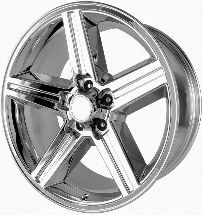 OER 1985-87 Camaro IROC Z, Replica Aluminum Wheel, 20" x 8", Chrome Plated Finish, Each PR148282
