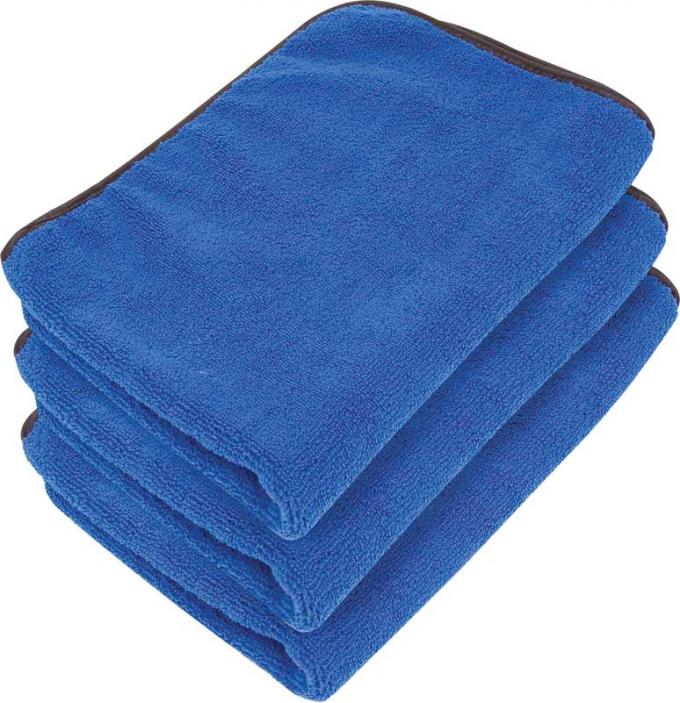 OER 16" x 24" Blue Monster Microfiber Towel - 3 Pack K89808