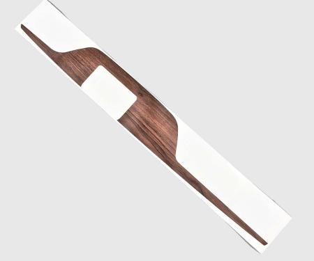 Detroit Muscle Technologies Mopar Console Overlay E Body 70 MANUAL - KASHMIR (Teak) EXX7070OL20-KASHMIR