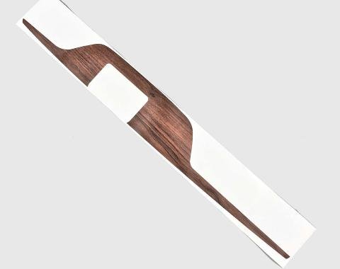 Detroit Muscle Technologies Mopar Console Overlay E Body 70 MANUAL - KASHMIR (Teak) EXX7070OL20-KASHMIR