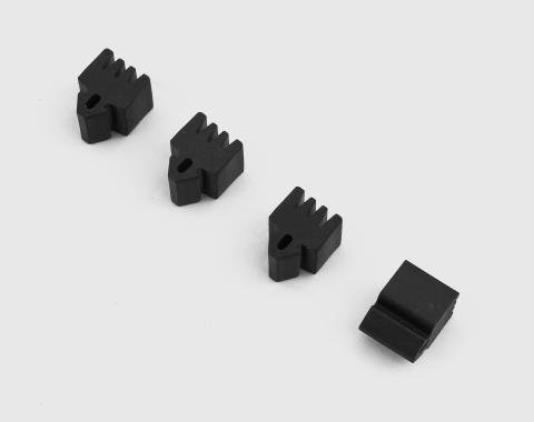 Detroit Muscle Technologies Mopar A B C E Body 71 Door Bumpers 4pc CHR3581892-4