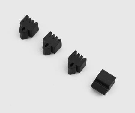 Detroit Muscle Technologies Mopar A B C E Body 71 Door Bumpers 4pc CHR3581892-4