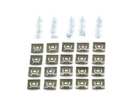 AMD Back Glass Molding Clip Set (40pcs), 66-67 Dodge Plymouth B-Body 2DR Hardtop X671-1466-S
