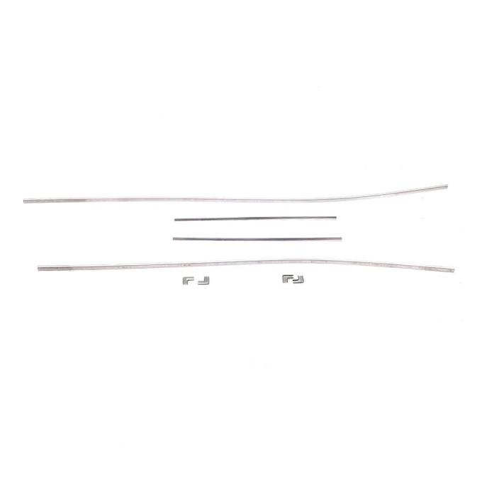 AMD Windshield Gasket Lockstrip Kit, 8pcs, 67 Dart Barracuda Hardtop or Fastback X384-1267-HS