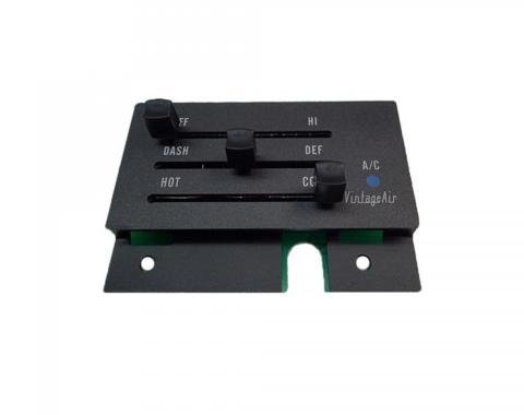 Vintage Air 1970-74 Barracuda/Cuda/Challenger with Factory Air Gen IV SureFit™ Control Panel Kit Rallye Gauges 471076-EDA